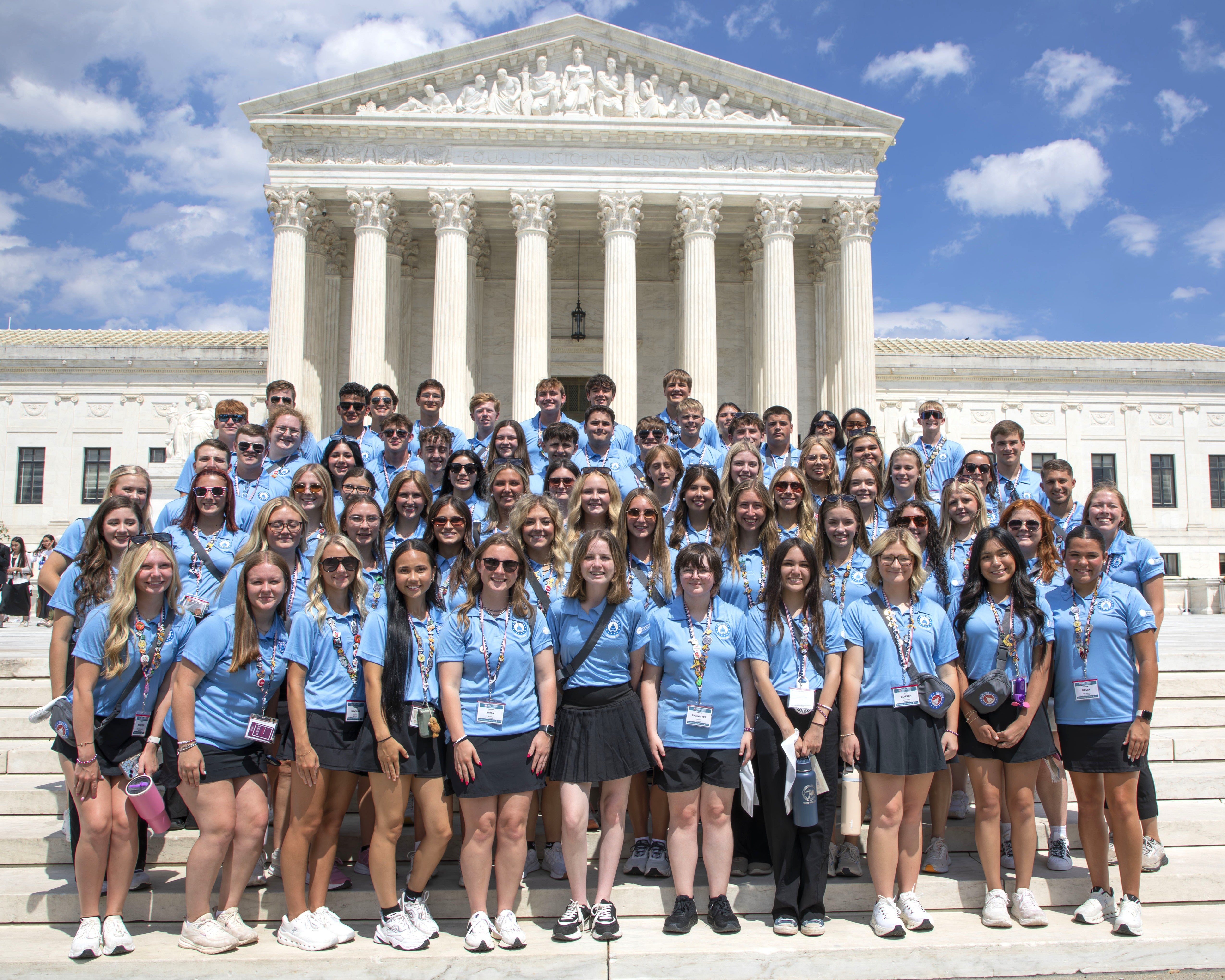 2026 Youth Tour Group Photo
